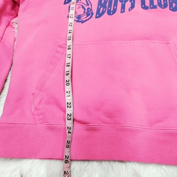 Billionaire Boys Club Pink Cotton Blend Hoodie Pullover Sweatshirt Men's XL - Picture 11 of 11